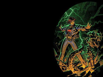 Necro, comic, dark, female HD wallpaper