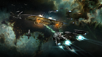 EVE Online, Victim of gank, Struggling, PC Gamer HD wallpaper