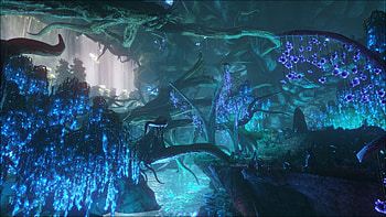 ARK Survival Evolved, Aberration landscapes, Mike Rodriguez's art, Mesmerizing visuals HD wallpaper
