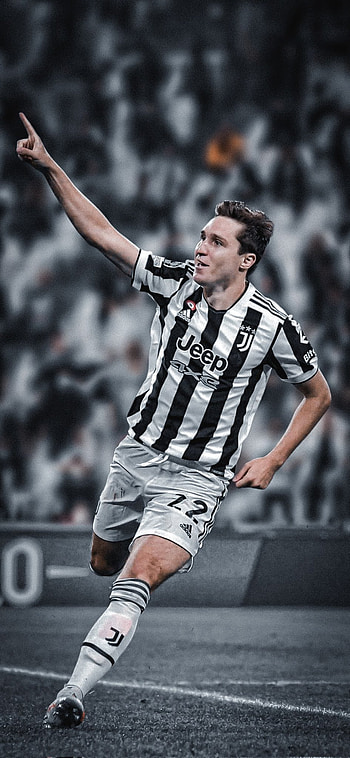 Chiesa, sports uniform, soccer, juventus, ucl HD phone wallpaper
