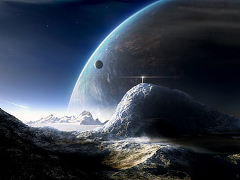 Fantasy, Planets, Universe HD wallpaper