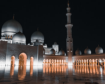 Mosques, Religious, Sheikh Zayed Grand Mosque, Abu Dhabi HD wallpaper
