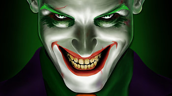 Joker Smiling , joker, smiling, artwork, artist, digital-art, supervillain, deviantart HD wallpaper