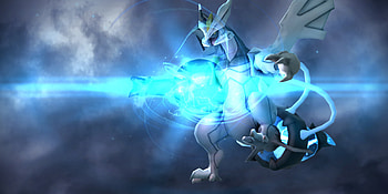 Kyurem, Frosty power, Dragon type, Anime HD wallpaper