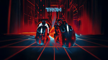 TRON: Ares — Neon Grid () | Ares Light-Cycle Duel ( U) | TRON Ares: Chase HD wallpaper