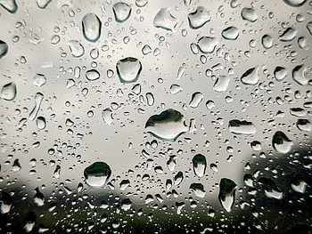 rAin drop, glass HD wallpaper