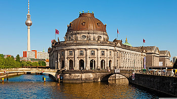 Top museum, Island backgrounds, Berlin Museum HD wallpaper