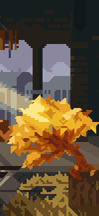 Still Here, artistic, pixel art HD phone wallpaper