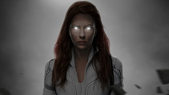 Black Widow Glowing Eyes , black-widow, superheroes, artist, artwork, digital-art, artstation HD wallpaper