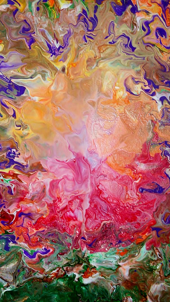 Abstract, Paint Aesthetic HD phone wallpaper