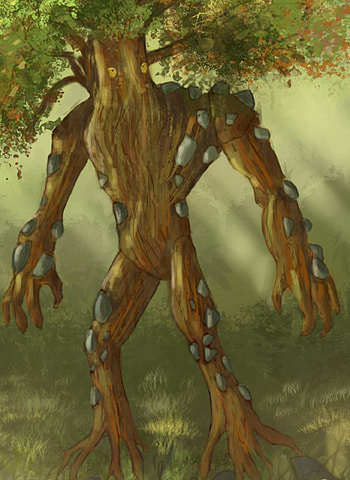 Ent character digital art, Plamen Benov, Fantasy stock , Nature theme HD phone wallpaper