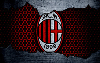 A.C. Milan, soccer, acmilan, logo, football HD wallpaper
