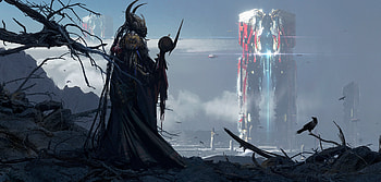 fantasy, shaman HD wallpaper