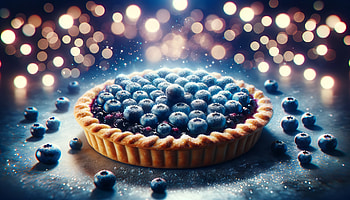 Delicious Blueberry Pie - Dessert, blueberry pie, dessert, baking, food graphy HD wallpaper