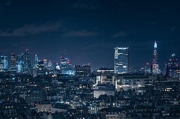 London Chasing Skylines Nightscape , london, skyline, world, night HD wallpaper