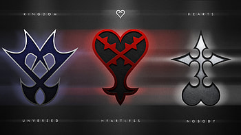 Nobody (Kingdom Hearts), Symbol , PSP background, Kingdom Hearts background HD wallpaper