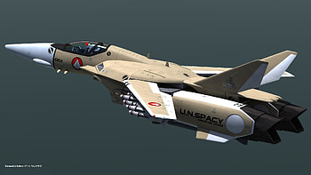 vf - 1 valkyrie cg (macross/robotech) HD wallpaper