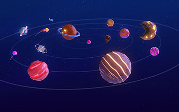 planets dark, planet, technology, Windows 11 HD wallpaper