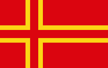 drapeau normand, flag, normandy HD wallpaper