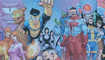 Invincible, Omni man, , Background HD wallpaper