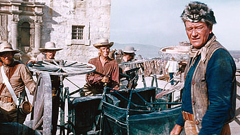 The Alamo, building, cowboy, carriage, alamo HD wallpaper