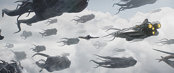 Ahsoka Amongst the Purrgil - Star Wars, TV Show, Ahsoka (2023) HD wallpaper