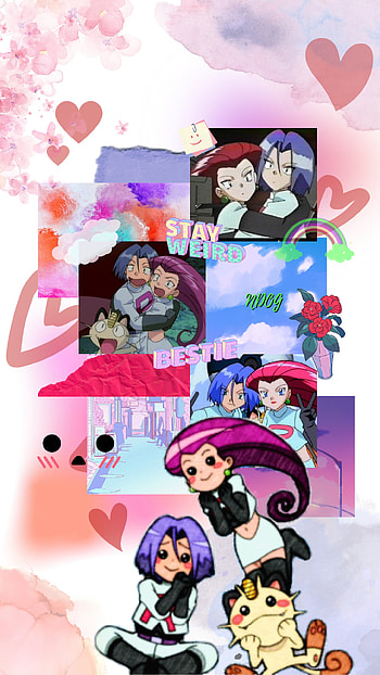 Pokemon, teamroket, jessie, Nadawar, jessieandjames, james, roket, NDOG, mewtho, anime HD phone wallpaper