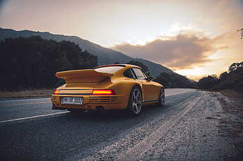 Porsche Rear , porsche, cars HD wallpaper