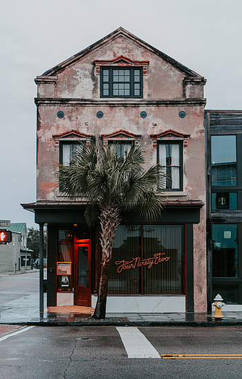 Cities, City, Building, Palm, Old, Street HD phone wallpaper