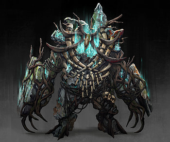 Forest Golem, video game, Raid: Shadow Legends HD wallpaper