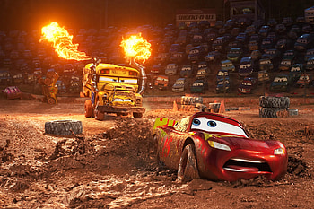Miss Fritter, McQueen (Cars) HD wallpaper