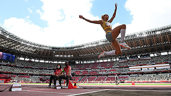 Tokyo 2020 Summer Olympics, Long Jump HD wallpaper