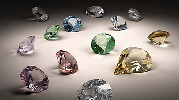 High-definition beauty, diamond , Crystal-clear gemstone, Exquisite reflection HD wallpaper