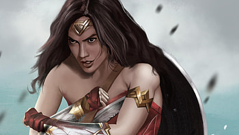 Wonder Woman New Arts 2019, wonder-woman, superheroes, artist, artwork, digital-art, deviantart HD wallpaper