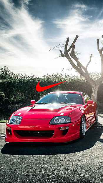 Supra Mk4 Nike, Supra Mk4, auto, JDM Car, car, toyota HD phone wallpaper