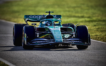 Lance Stroll, , raceway, Aston Martin Aramco-Mercedes AMR22, 2022 F1 cars, Formula 1, Aston Martin Aramco-Mercedes AMR22 on track, Aston Martin F1 Team, new AMR22, F1, F1 cars, Aston Martin F1 Team 2022 HD wallpaper