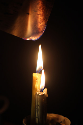 Fire, Candles, Miscellanea, Miscellaneous, Paper, To Burn, Burn HD phone wallpaper