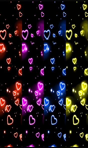 little hearts, little_hearts, art HD phone wallpaper