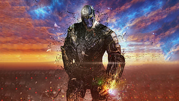Thanos The Last Titan, thanos, supervillain, superheroes, artist, artwork, digital-art, behance HD wallpaper
