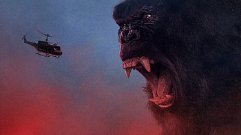 2017 Kong Skull Island Hail The King, kong-skull-island, 2017-movies HD wallpaper