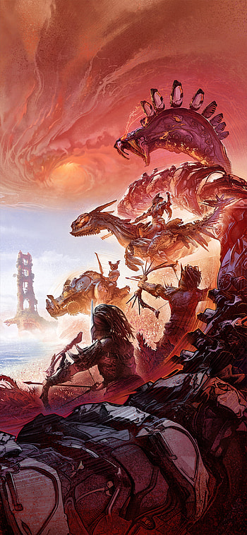 Horizon Forbidden West, video game, Horizon Forbidden West HD phone wallpaper