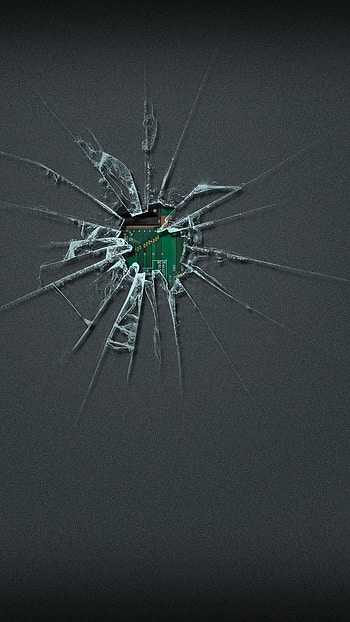 Mobile Glass Broken, Cracked Screen HD phone wallpaper