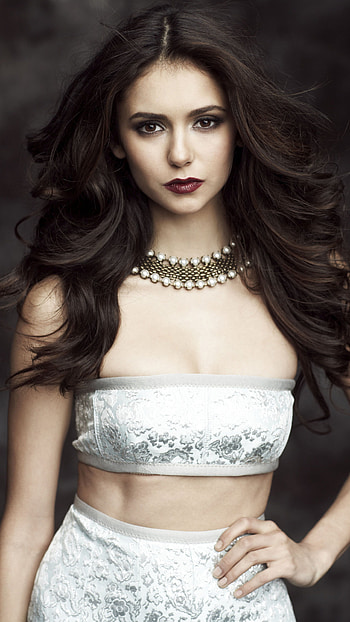 Nina Dobrev, hoot for Flare, Sony Xperia X, Fashionista HD phone wallpaper