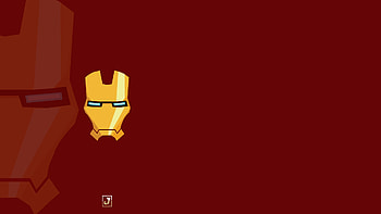 Iron Man Mask Minimalism, iron-man, minimalism, artwork, artist, digital-art, artstation HD wallpaper