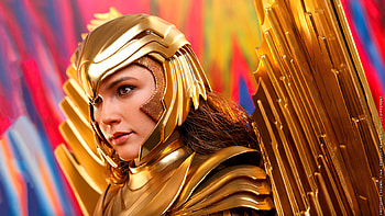 1984 Wonder Woman Armor, wonder-woman-1984, superheroes, artist HD wallpaper