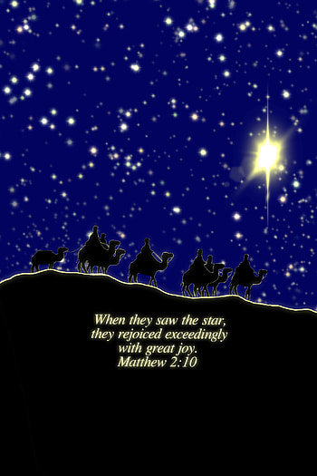Matthew 2:10, sky, electric blue, baby Jesus, bible, star, bible verse, christmas star, wise men, christmas HD phone wallpaper