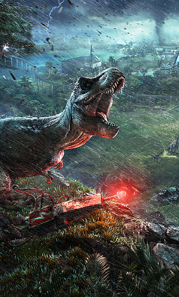Evolution, Jurassic World HD phone wallpaper