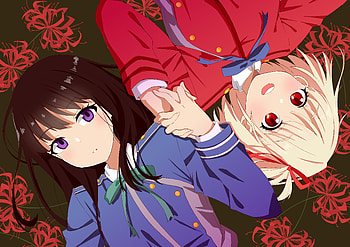 Chisato Nishikigi & Takina Inoue, Takina Inoue, Chisato Nishikigi, Anime, Lycoris Recoil HD wallpaper