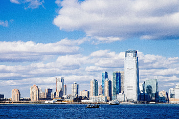 Cities, Sea, Architecture, Skyscraper, Shore, Bank HD wallpaper