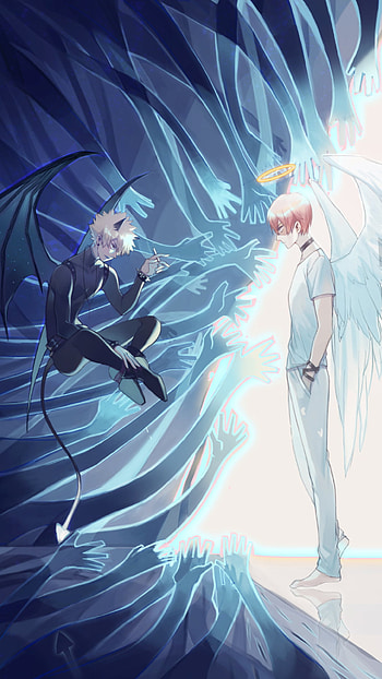 Shoto Todoroki & Katsuki Bakugou, Katsuki Bakugou, Shoto Todoroki, Anime, My Hero Academia HD phone wallpaper